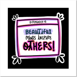 Beautiful minds Posters and Art